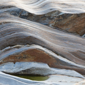 a close-up of some rocks